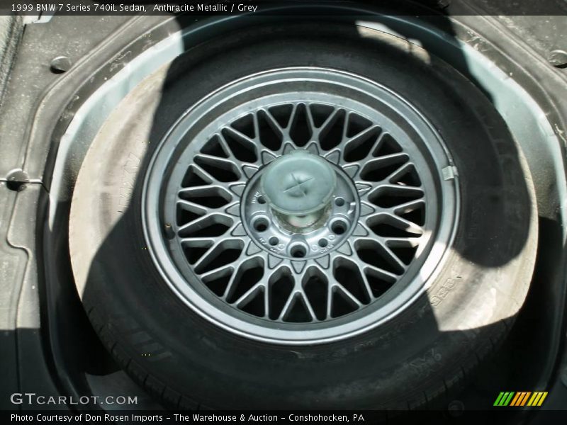 Anthracite Metallic / Grey 1999 BMW 7 Series 740iL Sedan