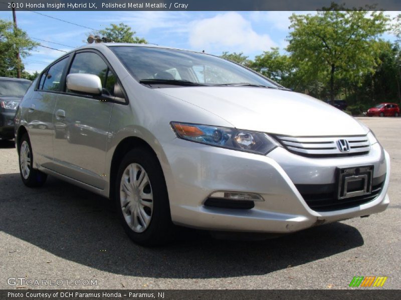 Polished Metal Metallic / Gray 2010 Honda Insight Hybrid LX