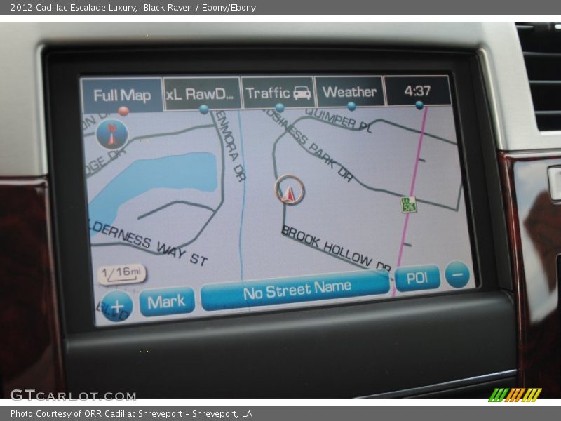 Navigation of 2012 Escalade Luxury