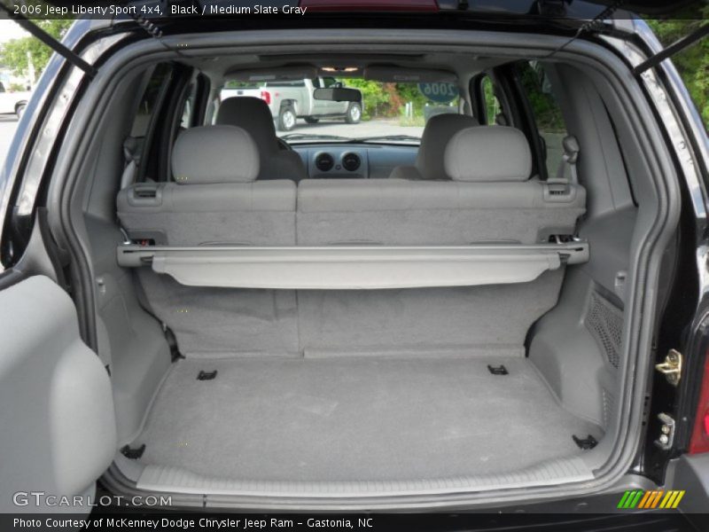 Black / Medium Slate Gray 2006 Jeep Liberty Sport 4x4