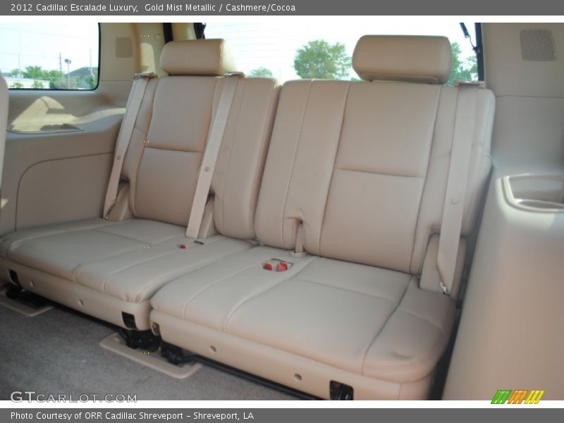 Gold Mist Metallic / Cashmere/Cocoa 2012 Cadillac Escalade Luxury