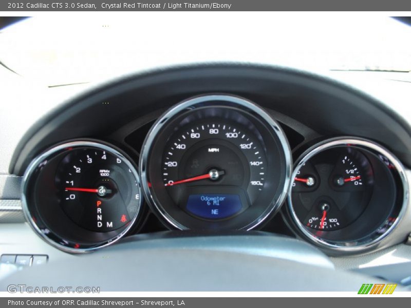  2012 CTS 3.0 Sedan 3.0 Sedan Gauges