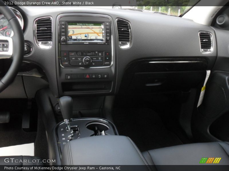 Dashboard of 2012 Durango Crew AWD