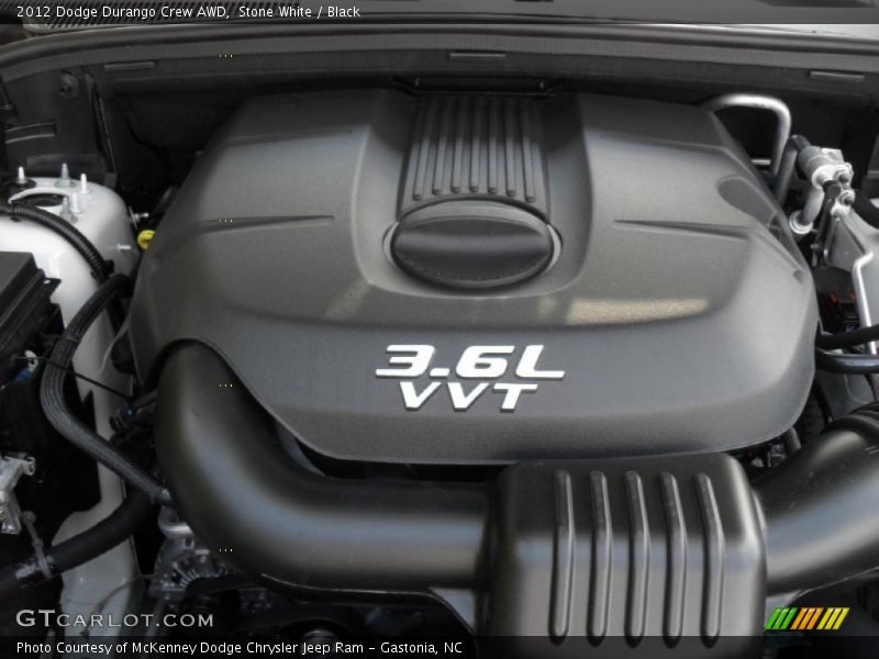  2012 Durango Crew AWD Engine - 3.6 Liter DOHC 24-Valve VVT Pentastar V6