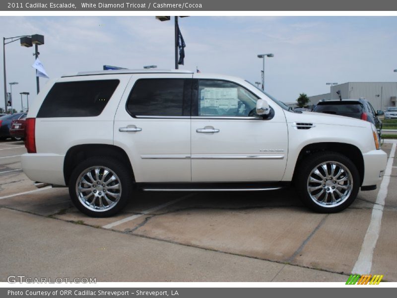  2011 Escalade  White Diamond Tricoat