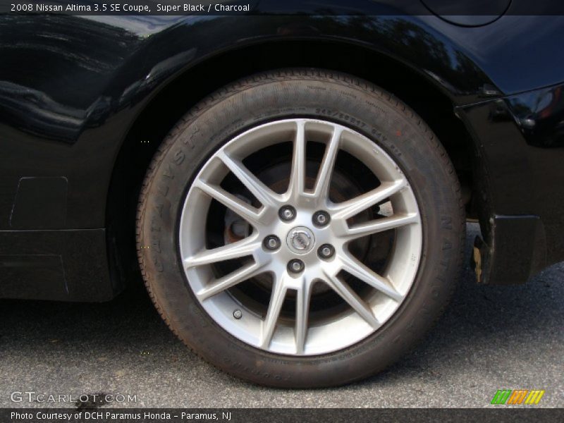 Super Black / Charcoal 2008 Nissan Altima 3.5 SE Coupe