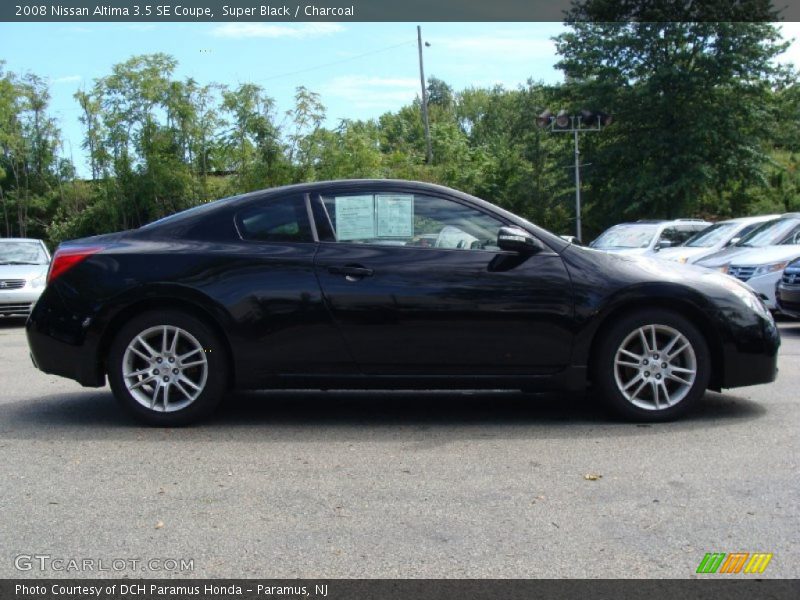 Super Black / Charcoal 2008 Nissan Altima 3.5 SE Coupe