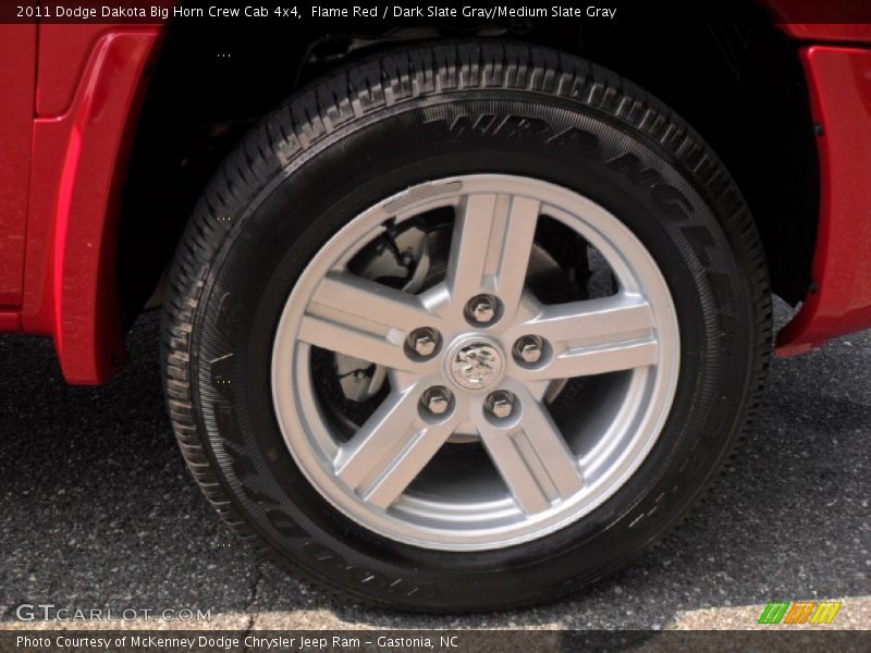  2011 Dakota Big Horn Crew Cab 4x4 Wheel