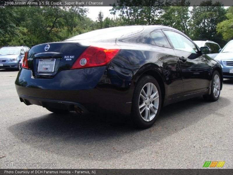 Super Black / Charcoal 2008 Nissan Altima 3.5 SE Coupe