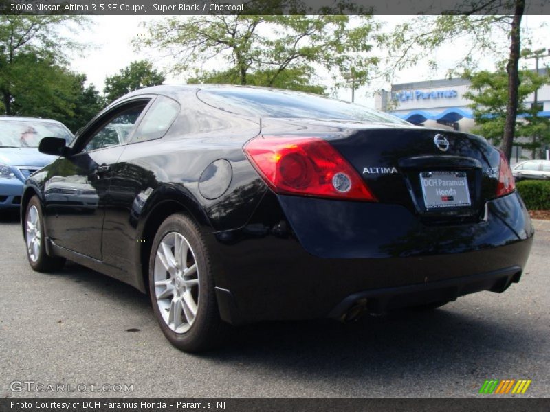 Super Black / Charcoal 2008 Nissan Altima 3.5 SE Coupe