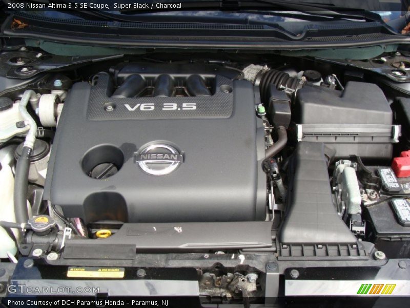 Super Black / Charcoal 2008 Nissan Altima 3.5 SE Coupe