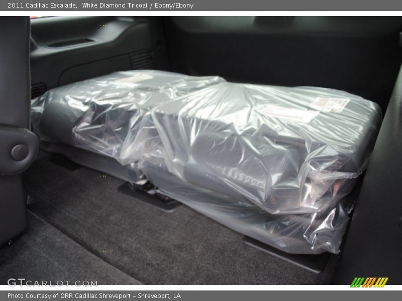White Diamond Tricoat / Ebony/Ebony 2011 Cadillac Escalade