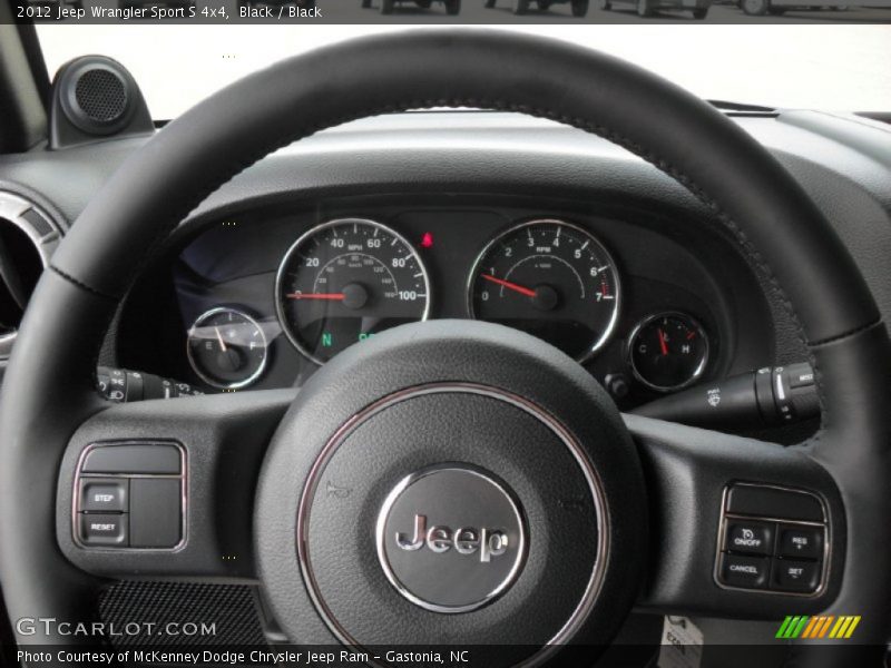  2012 Wrangler Sport S 4x4 Steering Wheel