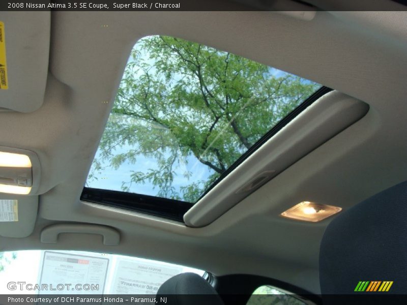 Super Black / Charcoal 2008 Nissan Altima 3.5 SE Coupe