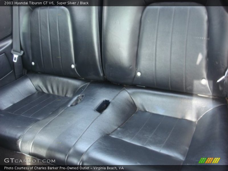  2003 Tiburon GT V6 Black Interior