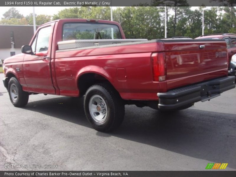  1994 F150 XL Regular Cab Electric Red Metallic