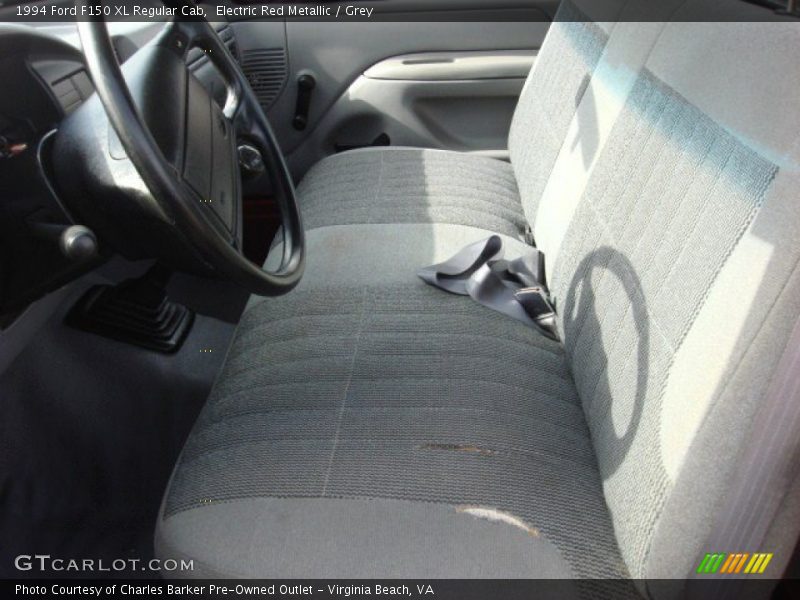  1994 F150 XL Regular Cab Grey Interior