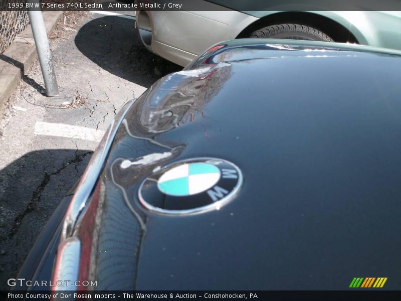 Anthracite Metallic / Grey 1999 BMW 7 Series 740iL Sedan