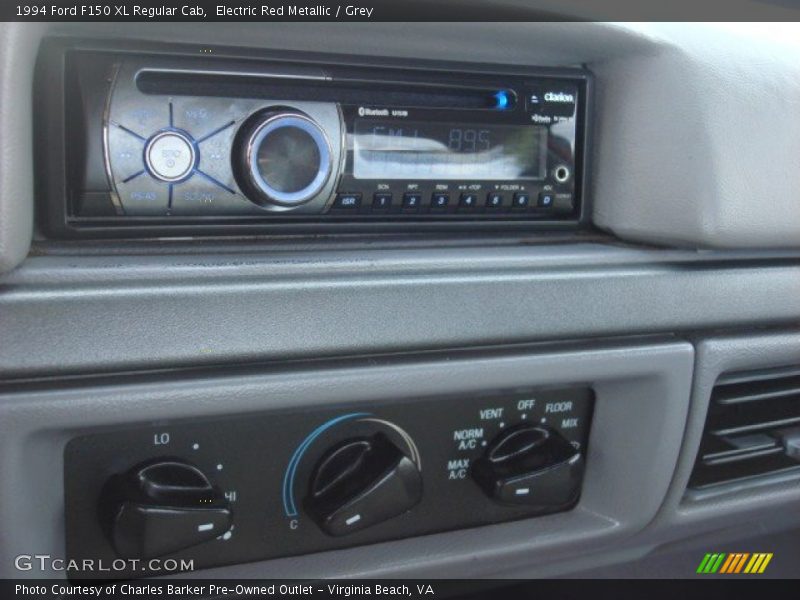 Controls of 1994 F150 XL Regular Cab