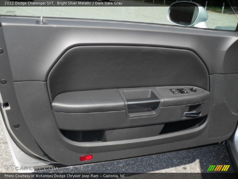 Bright Silver Metallic / Dark Slate Gray 2012 Dodge Challenger SXT