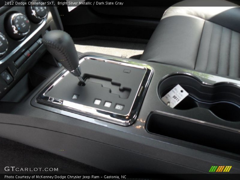 Bright Silver Metallic / Dark Slate Gray 2012 Dodge Challenger SXT