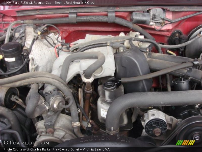  1994 F150 XL Regular Cab Engine - 4.9 Liter OHV 12-Valve Inline 6 Cylinder