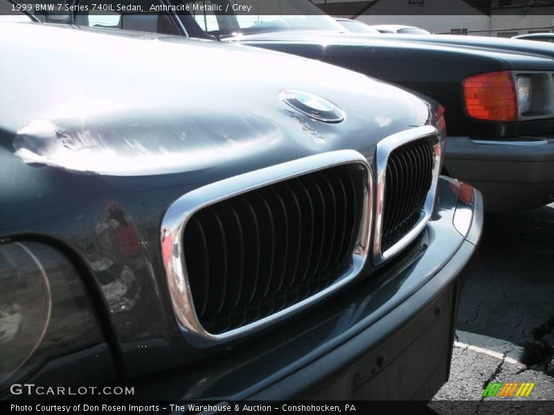 Anthracite Metallic / Grey 1999 BMW 7 Series 740iL Sedan
