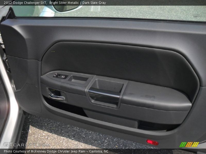 Bright Silver Metallic / Dark Slate Gray 2012 Dodge Challenger SXT