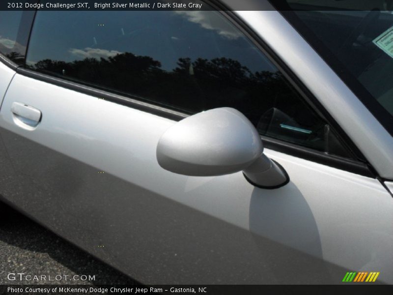 Bright Silver Metallic / Dark Slate Gray 2012 Dodge Challenger SXT
