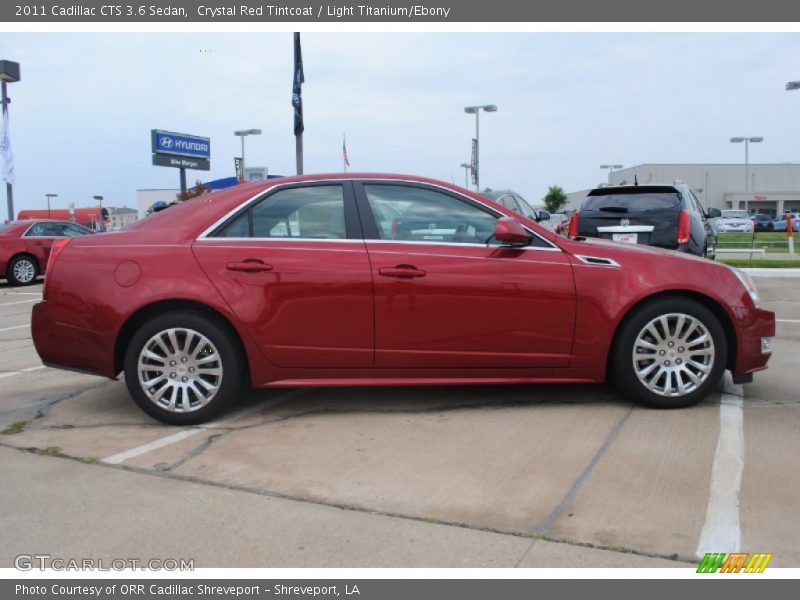  2011 CTS 3.6 Sedan Crystal Red Tintcoat