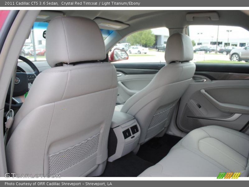 2011 CTS 3.6 Sedan Light Titanium/Ebony Interior