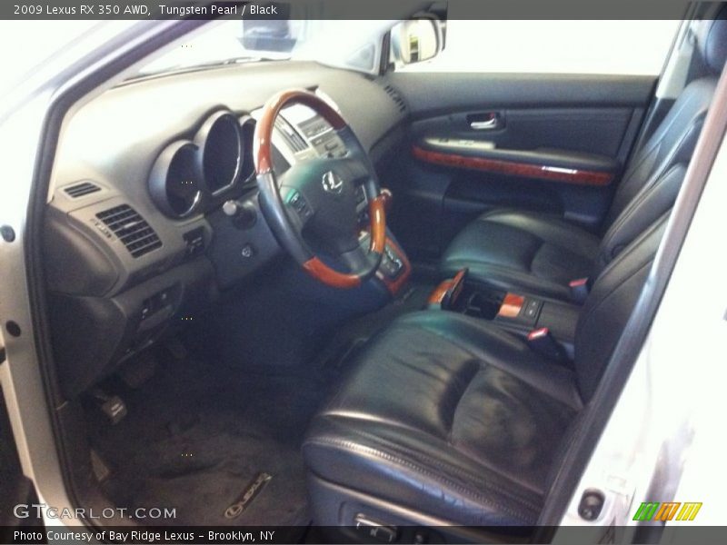 Tungsten Pearl / Black 2009 Lexus RX 350 AWD