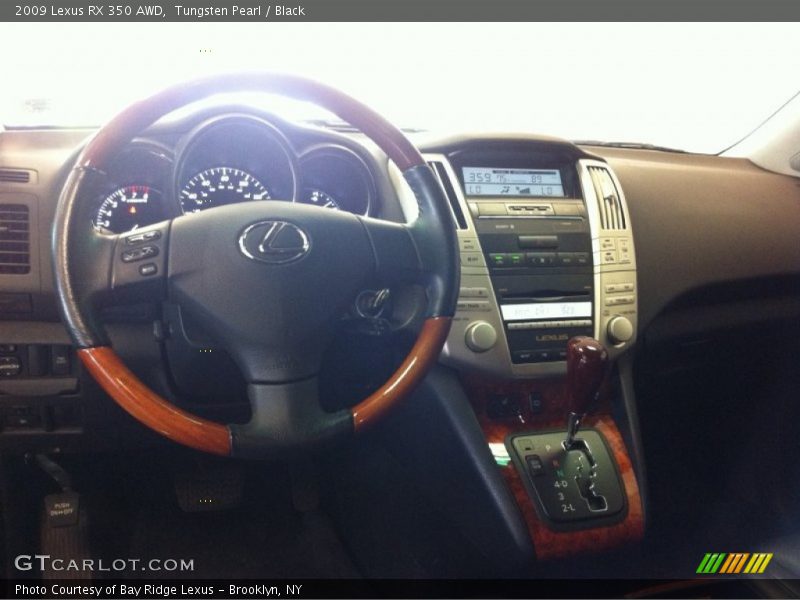 Tungsten Pearl / Black 2009 Lexus RX 350 AWD
