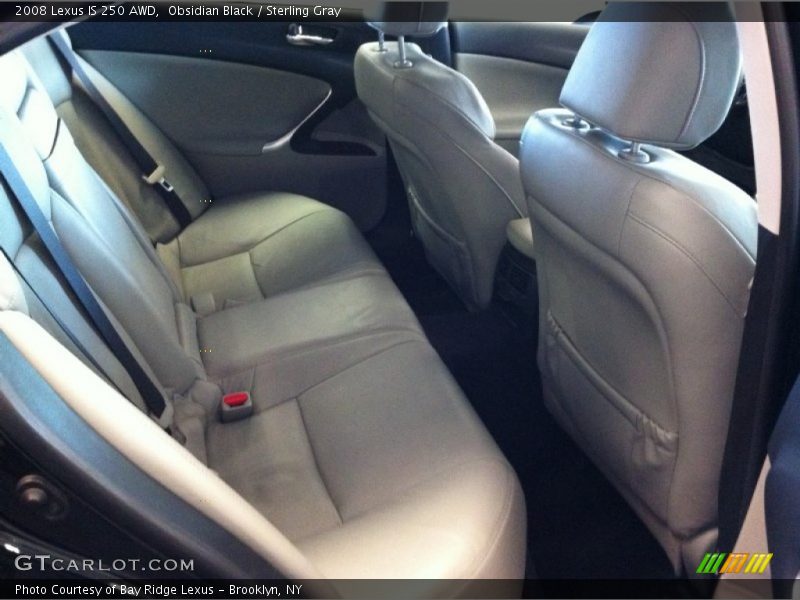 Obsidian Black / Sterling Gray 2008 Lexus IS 250 AWD