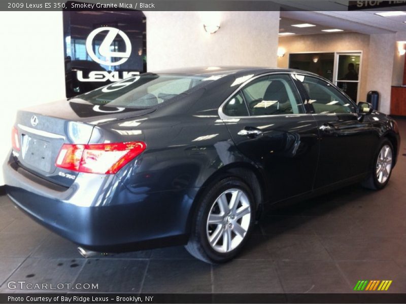 Smokey Granite Mica / Black 2009 Lexus ES 350