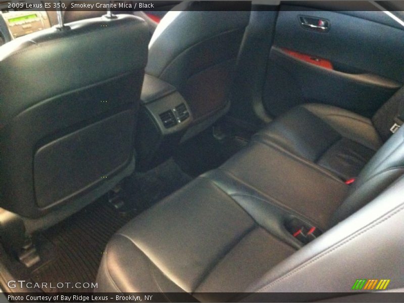 Smokey Granite Mica / Black 2009 Lexus ES 350