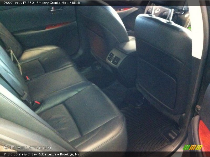 Smokey Granite Mica / Black 2009 Lexus ES 350
