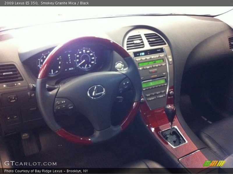 Smokey Granite Mica / Black 2009 Lexus ES 350