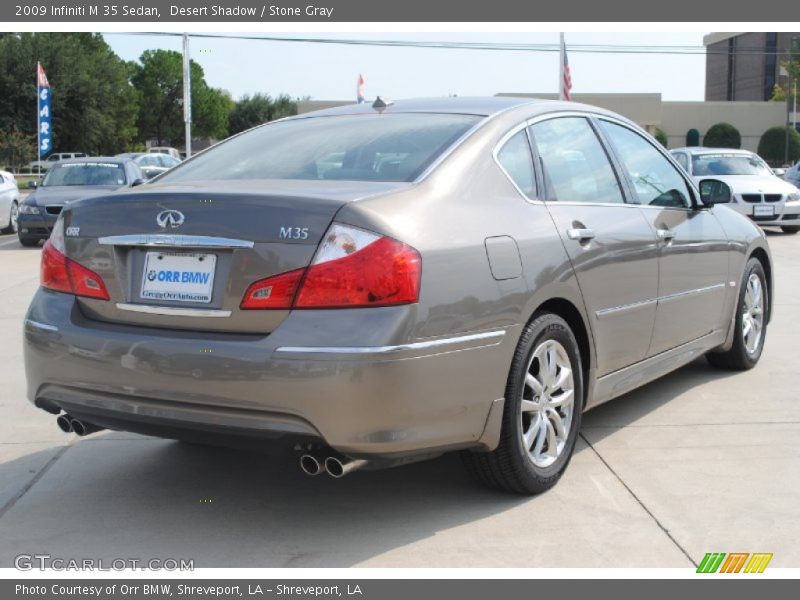 Desert Shadow / Stone Gray 2009 Infiniti M 35 Sedan