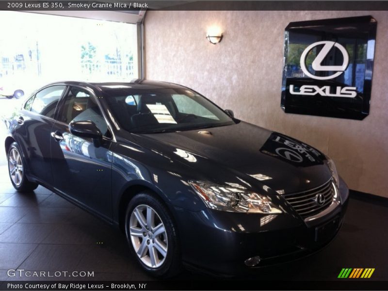 Smokey Granite Mica / Black 2009 Lexus ES 350