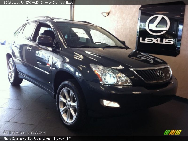 Smokey Granite / Black 2009 Lexus RX 350 AWD