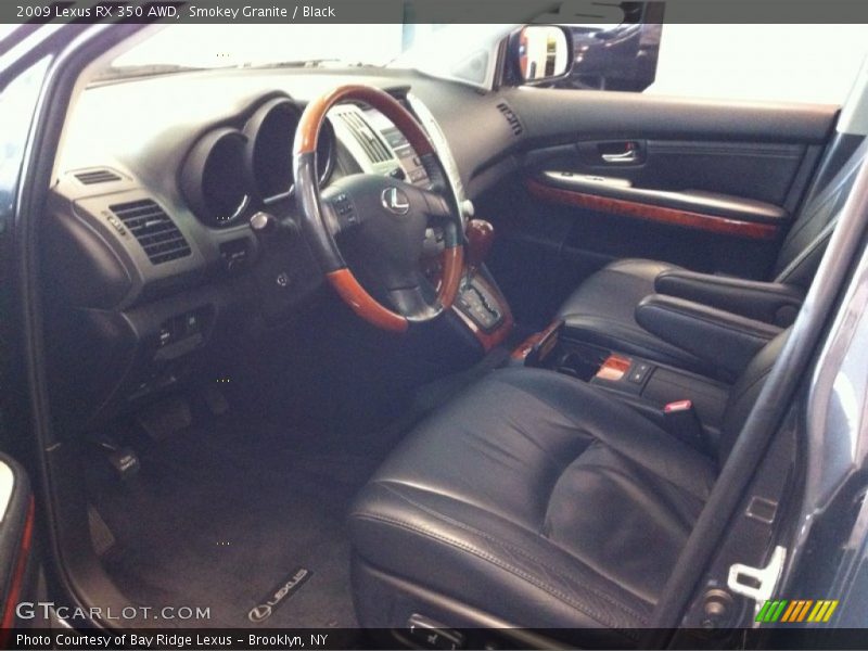 Smokey Granite / Black 2009 Lexus RX 350 AWD