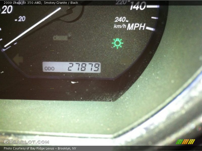 Smokey Granite / Black 2009 Lexus RX 350 AWD
