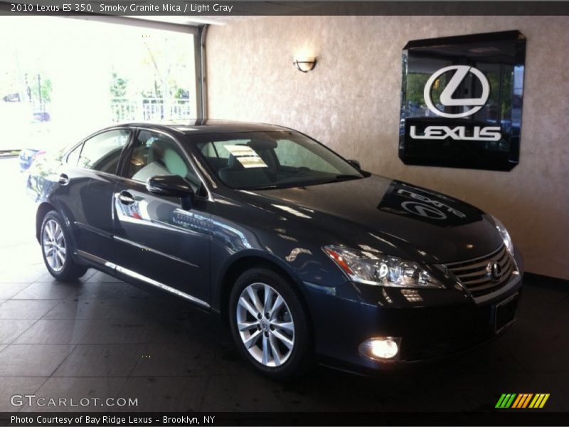 Smoky Granite Mica / Light Gray 2010 Lexus ES 350