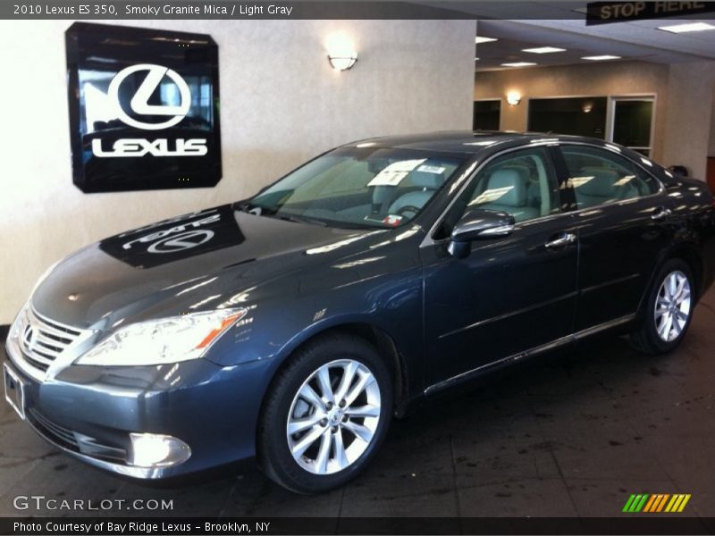 Smoky Granite Mica / Light Gray 2010 Lexus ES 350