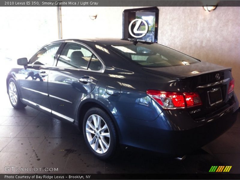 Smoky Granite Mica / Light Gray 2010 Lexus ES 350