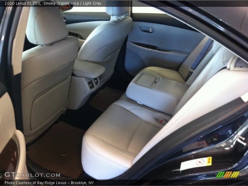 Smoky Granite Mica / Light Gray 2010 Lexus ES 350