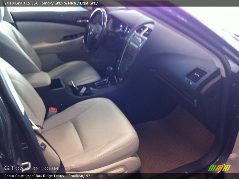 Smoky Granite Mica / Light Gray 2010 Lexus ES 350