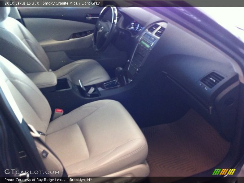 Smoky Granite Mica / Light Gray 2010 Lexus ES 350