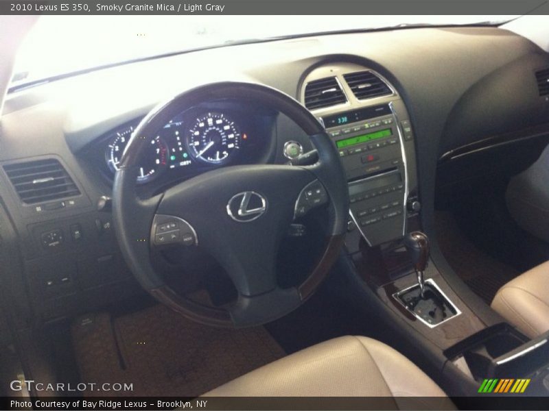 Smoky Granite Mica / Light Gray 2010 Lexus ES 350